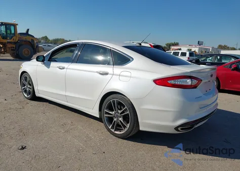2016 Ford Fusion Titanium из США, поврежденный, VIN 3FA6P0K93GR302044